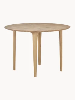 Tavolo Rotondo In Legno Di Quercia Archie, O 110 Cm