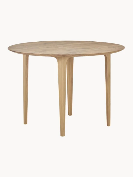 Tavolo Rotondo In Legno Di Quercia Archie, O 110 Cm