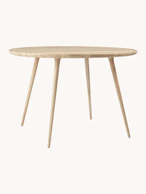 Tavolo Rotondo In Legno Di Quercia Accent, Varie Misure