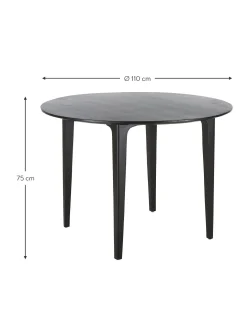 Tavolo Rotondo In Legno Di Mango Archie O110 Cm
