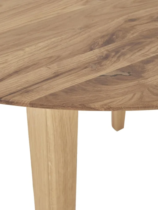 Tavolo Rotondo In Legno Di Quercia Archie, O 110 Cm