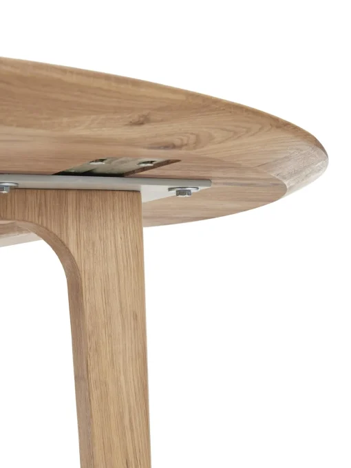 Tavolo Rotondo In Legno Di Quercia Archie, O 110 Cm