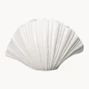 Vaso Conchiglia Grande Di Design Bianco Shell
