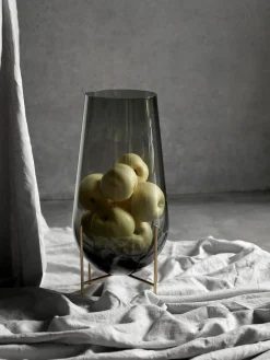 Vaso Da Terra In Vetro Soffiato Echasse