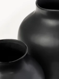 Vaso Fatto A Mano Nero Latona