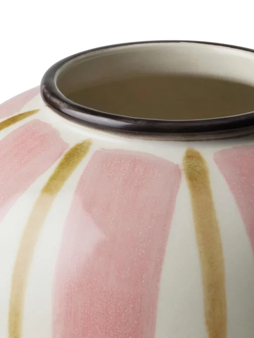 Vaso In Porcellana Dipinto A Mano Canvas