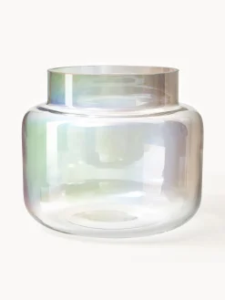 Vaso In Vetro Iridescente Lasse