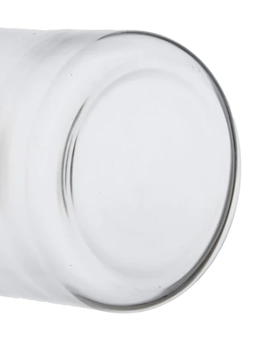 Vaso In Vetro Soffiato Con Riflessi Cromati Uma