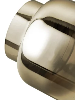 Vaso In Vetro Soffiato Con Riflessi Dorati Uma