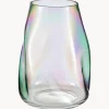 Vaso In Vetro Soffiato Iridescente Rainbow