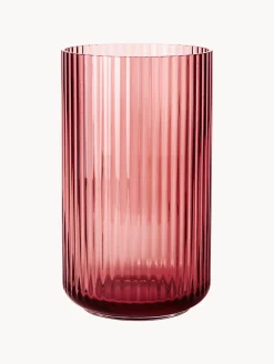 Vaso In Vetro Soffiato Lyngby Alt. 25 Cm