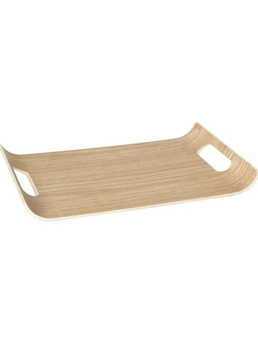 Vassoio Decorativo In Legno Wilo, Larg. 36 Cm