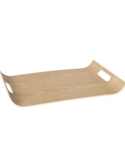 Vassoio Decorativo In Legno Wilo, Larg. 43 Cm